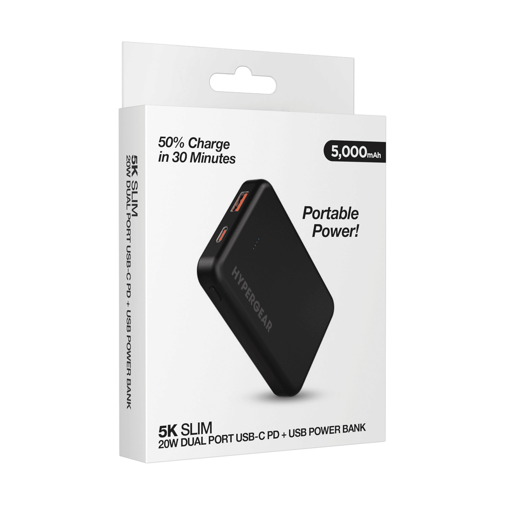 5000mAh PD20W Dual-Port PowerPack