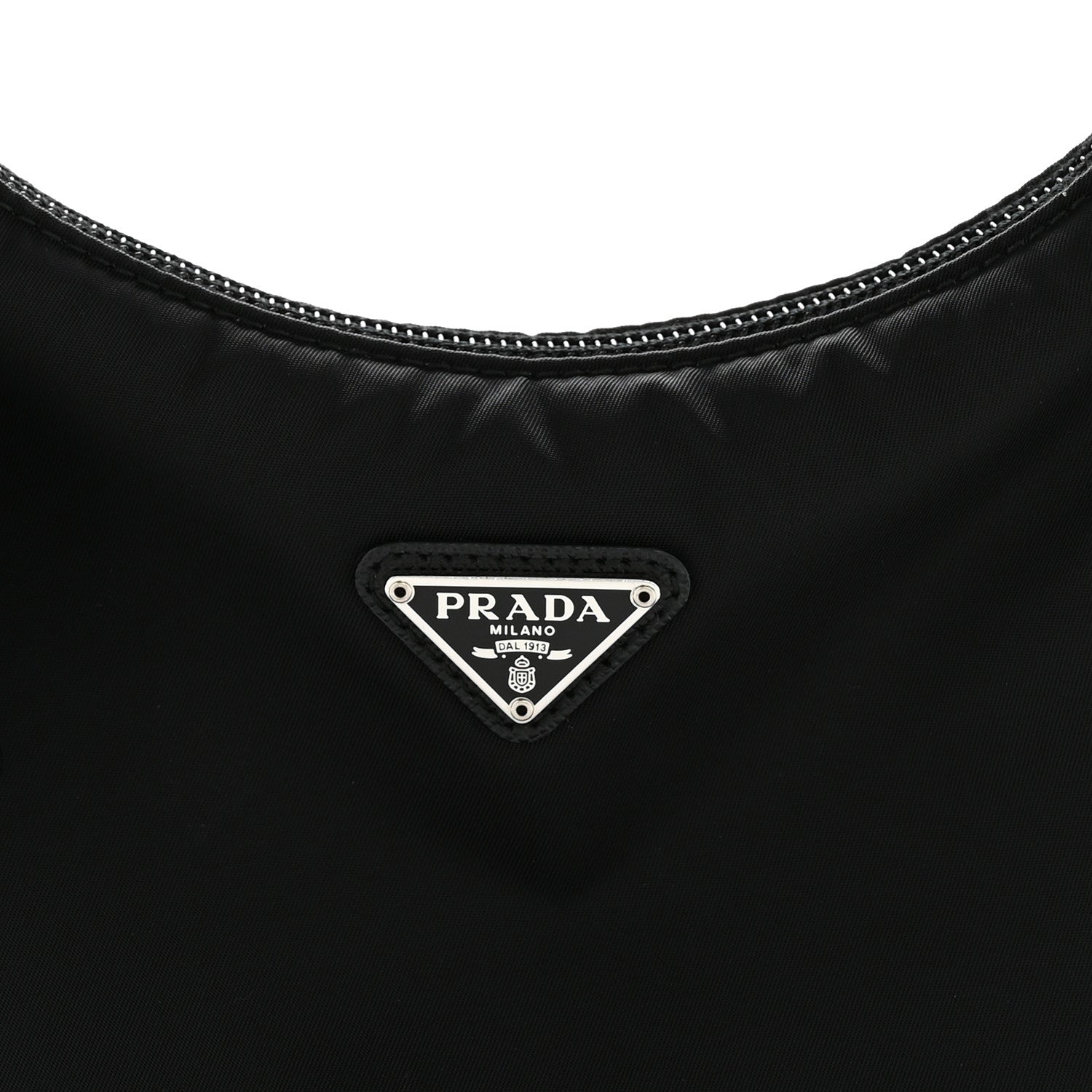 Tessuto Nylon Mini Re-Edition 2000 Bag Black