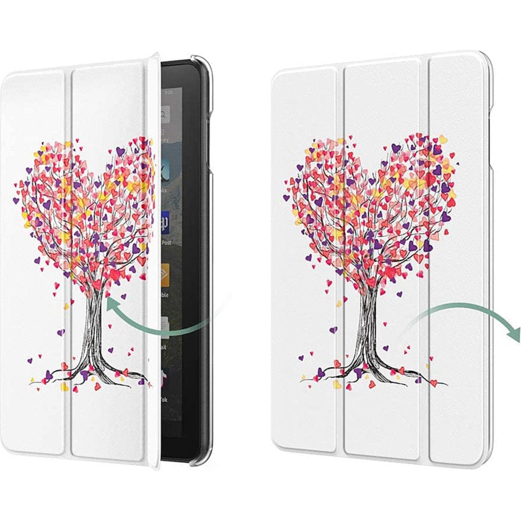 SAHARA - Folio Case for Amazon Fire 7 (2022) - White