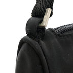 Tessuto Nylon Pochette Bag Black