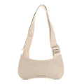 Grosgrain Le Bisou Crossbody Greige