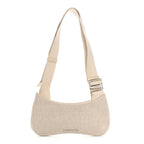 Grosgrain Le Bisou Crossbody Greige