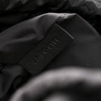 Nylon Saddle Backpack Black