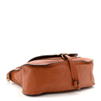 Calfskin Braided Medium Marcie Double Carry Tan