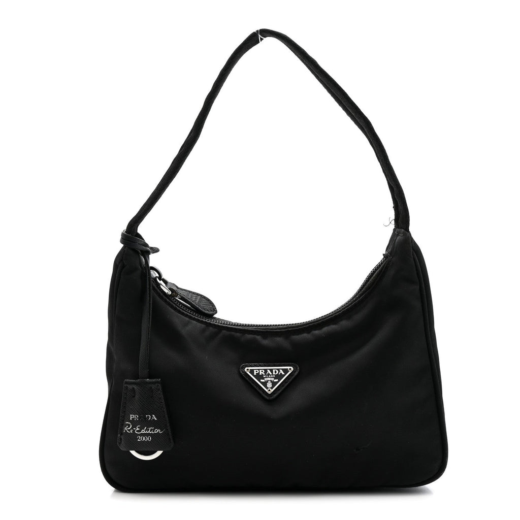 Tessuto Nylon Mini Re-Edition 2000 Bag Black