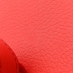 Crisped Calfskin Small Tie Knot Tote Vermillion