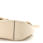 Calfskin Matelasse Mini GG Marmont Shoulder Bag White