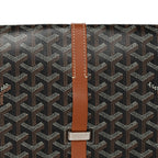 Goyardine Belvedere II MM Messenger Bag Black Gold