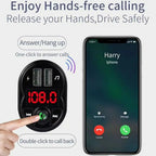 Entronix FM Transmitter & USB Charger - Multifunctional Car Adapter