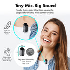 Movo NanoMic-C USB-C Wireless Mic with Mic Handle