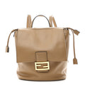 Mercury Calfskin Backpack Cappuccino