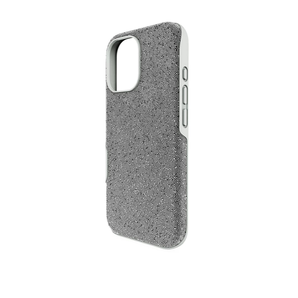 High smartphone case, iPhone 17, Silver tone