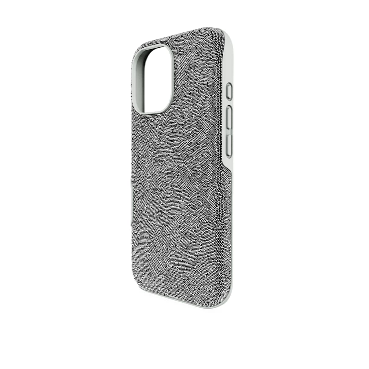 High smartphone case, iPhone 17, Silver tone