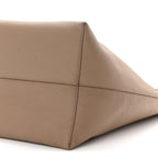 Grained Calfskin Large N/S Park Tote Dark Taupe