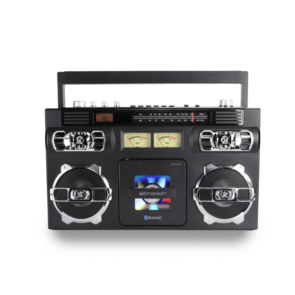 Retro Portable CD Boombox