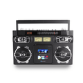 Retro Portable CD Boombox
