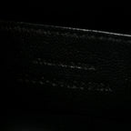 Crinkled Calfskin Matelasse Monogram Baby Niki Chain Satchel Black