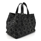 Tweed Cannage Large Toujours Black White
