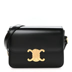 Shiny Calfskin Teen Triomphe Black