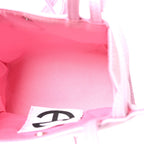 Vegan Leather Small Shopping Bag Bubblegum