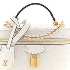 Ostrich Vanity Chain Pouch