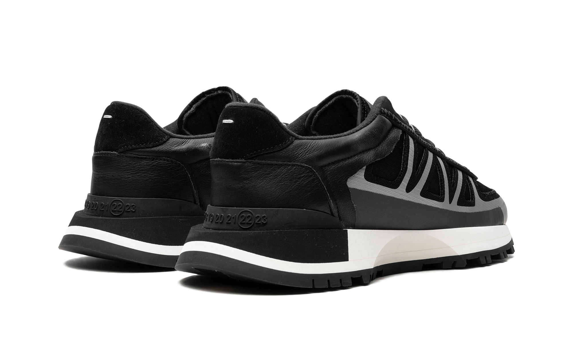 Deconstructed Sneaker „Schwarz“