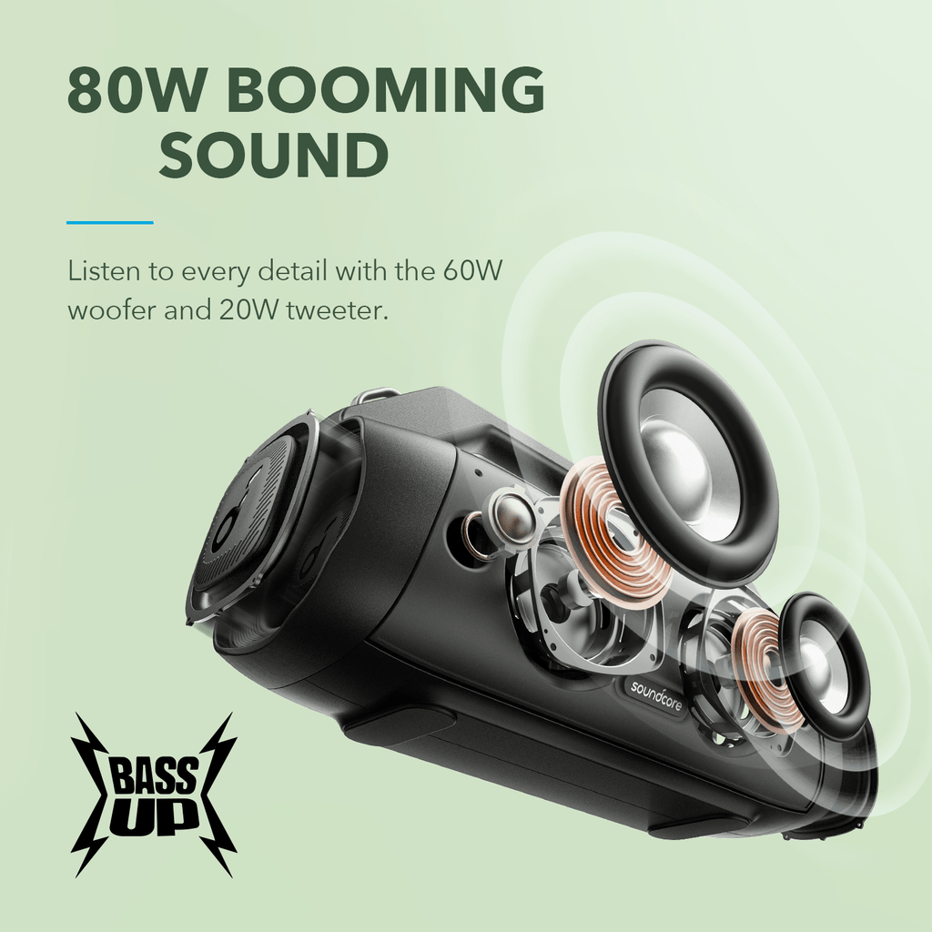soundcore Motion Boom Plus | Outdoor Portable Speaker