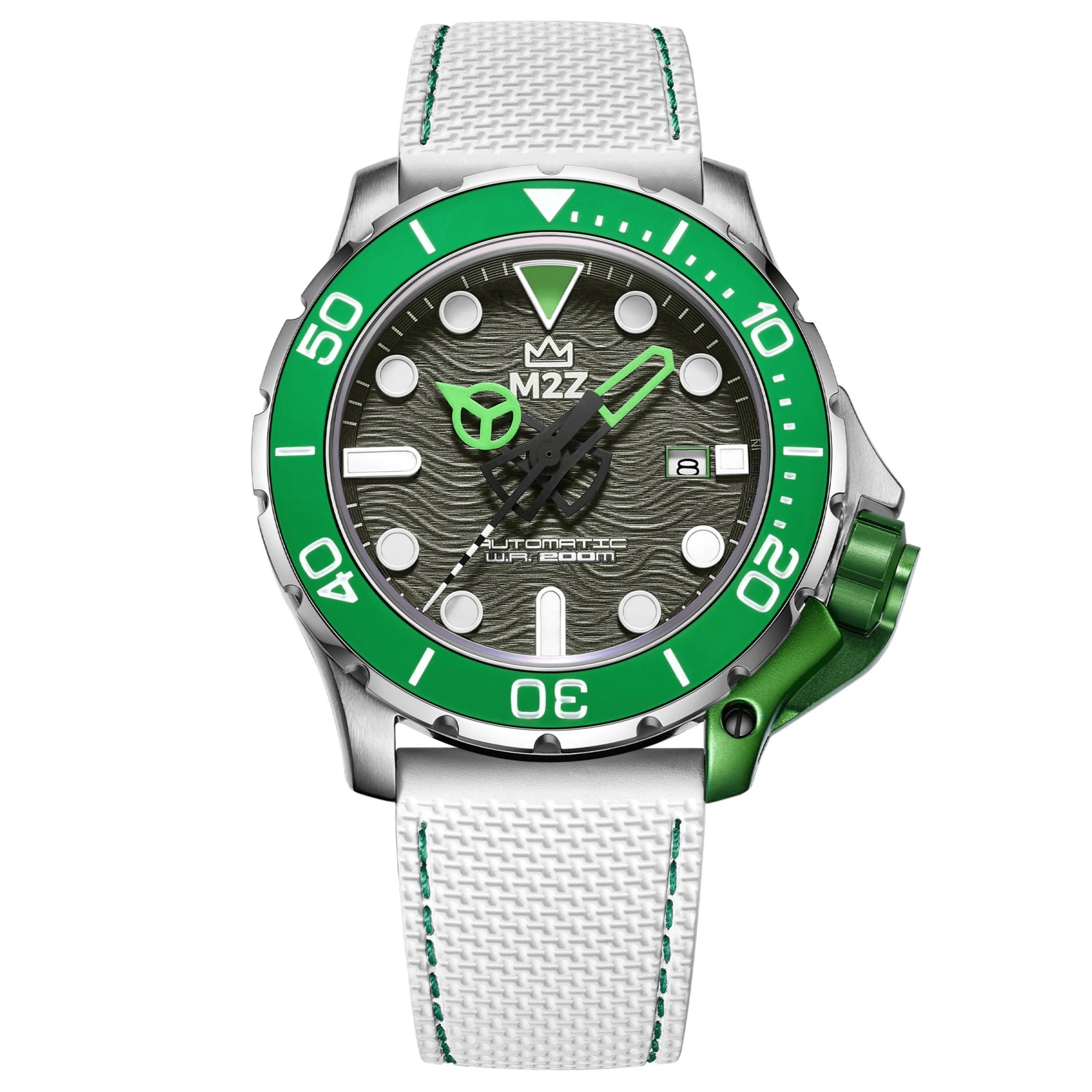 M2Z Men's Watch Diver 200 Green