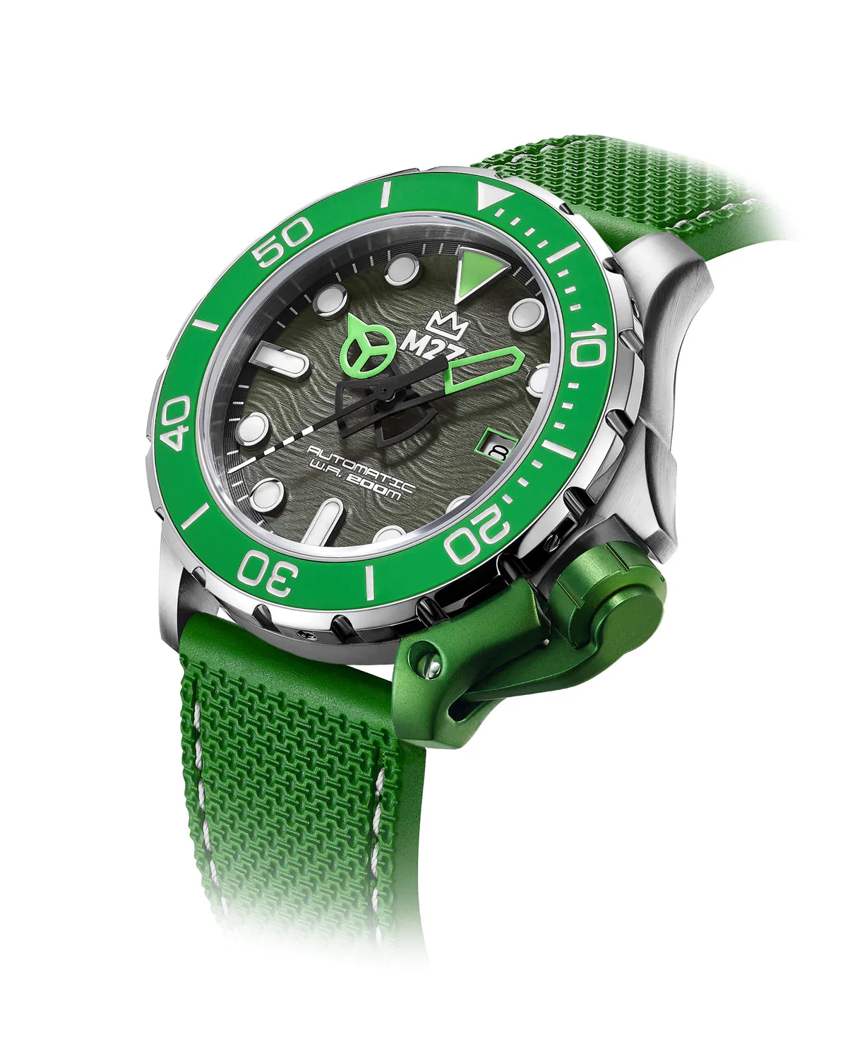 M2Z Men's Watch Diver 200 Green