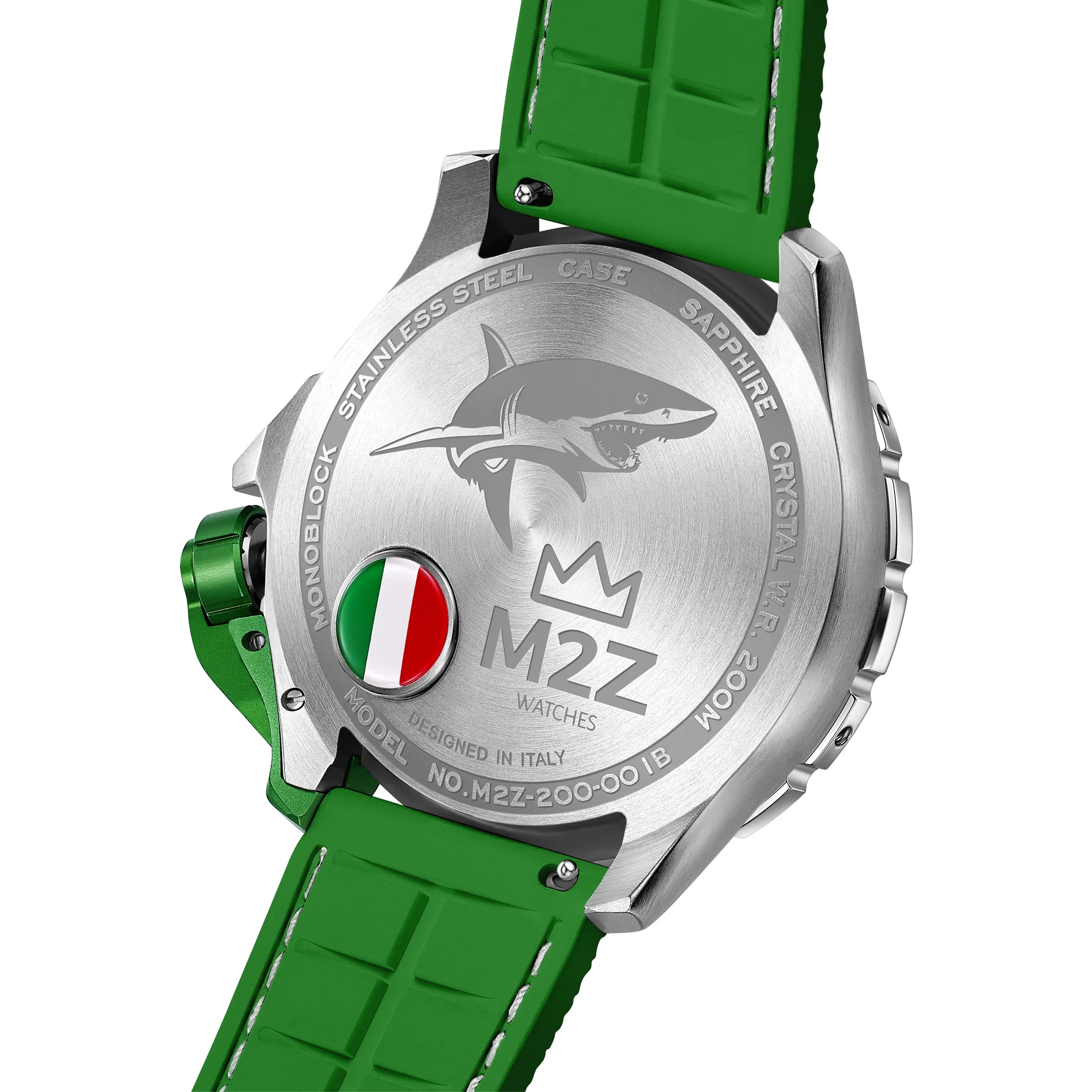 M2Z Men's Watch Diver 200 Green