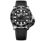 M2Z Men's Watch Diver 200 Black