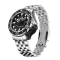M2Z Men's Watch Diver 200 Bracelet Black