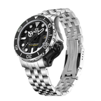 M2Z Men's Watch Diver 200 Bracelet Black