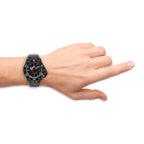 M2Z Men's Watch Diver 200 Plated Bracelet Black