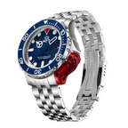M2Z Men's Watch Diver 200 Bracelet Blue