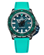 M2Z Men's Watch Diver 200 Teal
