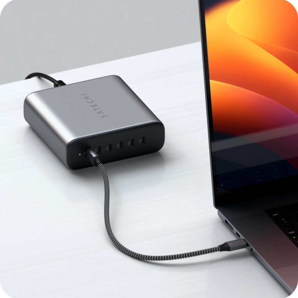 200W USB-C 6-Port GaN Ladegerät