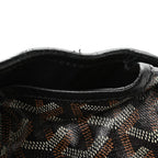 Goyardine Saint Leger Soft Briefcase Backpack Black