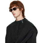 Y/Project x Linda Farrow Unisex Brown Sunglasses