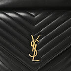 Lambskin Matelasse Monogram Joe Backpack Black