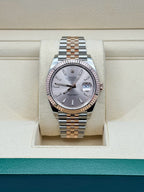 Rolex Steel and Everose Rolesor Datejust 41  - Sundust Index Dial - Jubilee Bracelet - 126331 suij