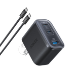 Anker Nano Charger (70W, 3 Ports) and Anker Nano Power Bank (10K, 45W, Built-In Retractable USB-C Cable)
