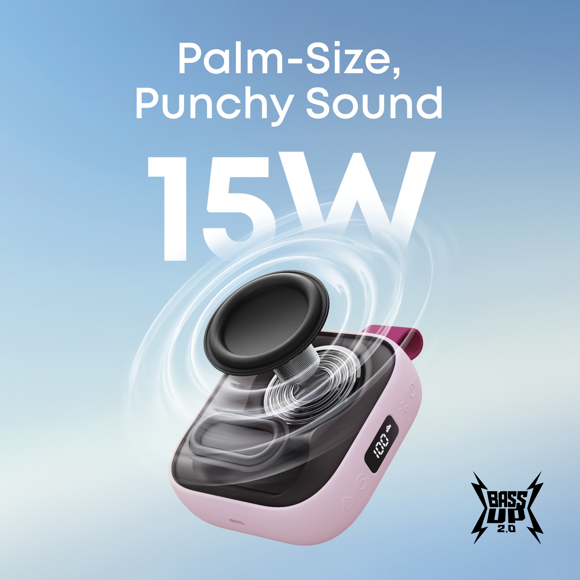 soundcore Boom Go 3i Portable Bluetooth Speaker with Powerful Bass