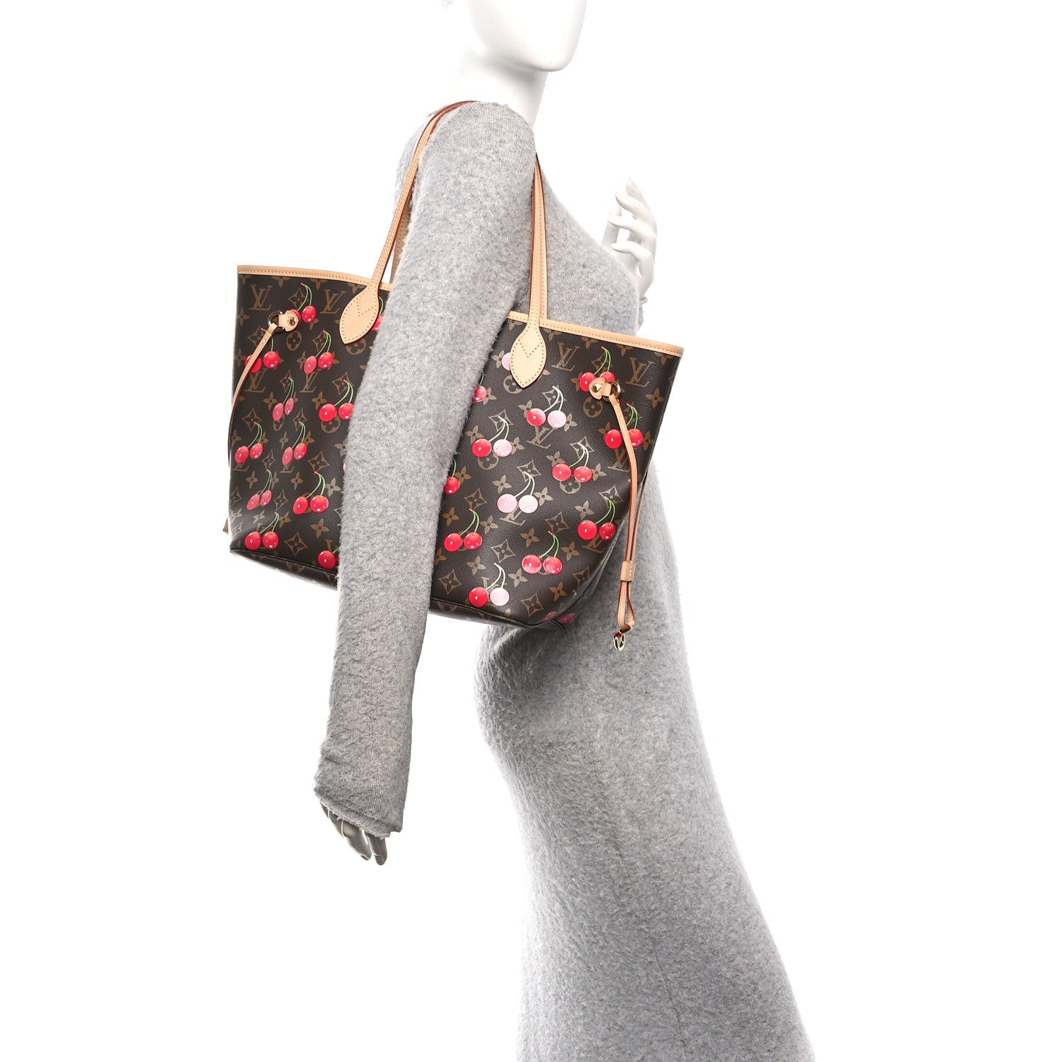 LV X TM Monogram Cerises Neverfull MM