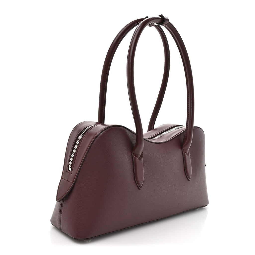 Eco Grainy Alter Mat Ryder Shoulder Bag Bordeaux