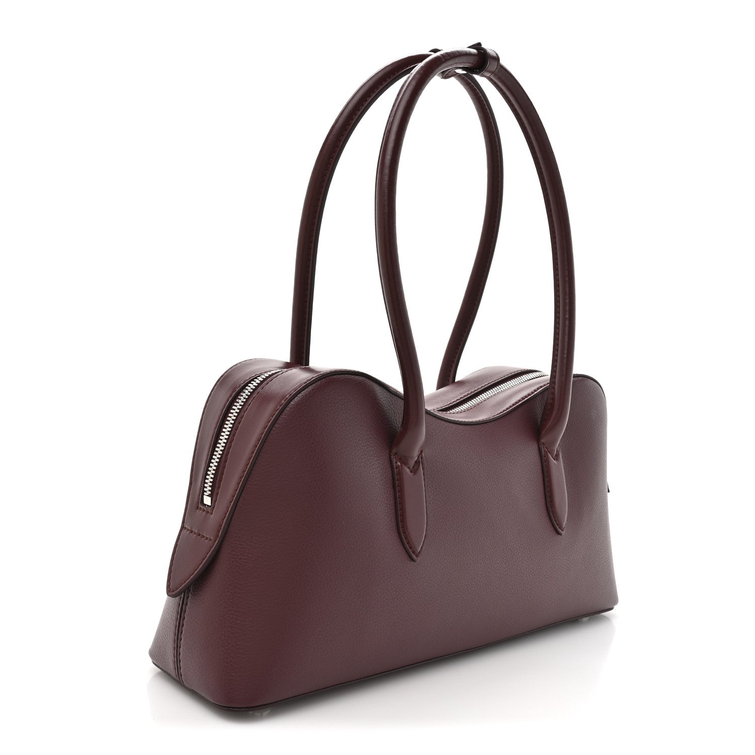 Eco Grainy Alter Mat Ryder Shoulder Bag Bordeaux