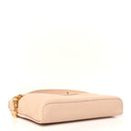 Grained Calfskin Extra Pocket Mini Pouch Creamed Honey