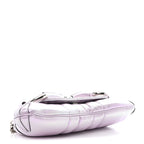 Iridescent Nappa Vertical Matelasse Medium Maxi Horsebit Chain Shoulder Bag Escape Pink