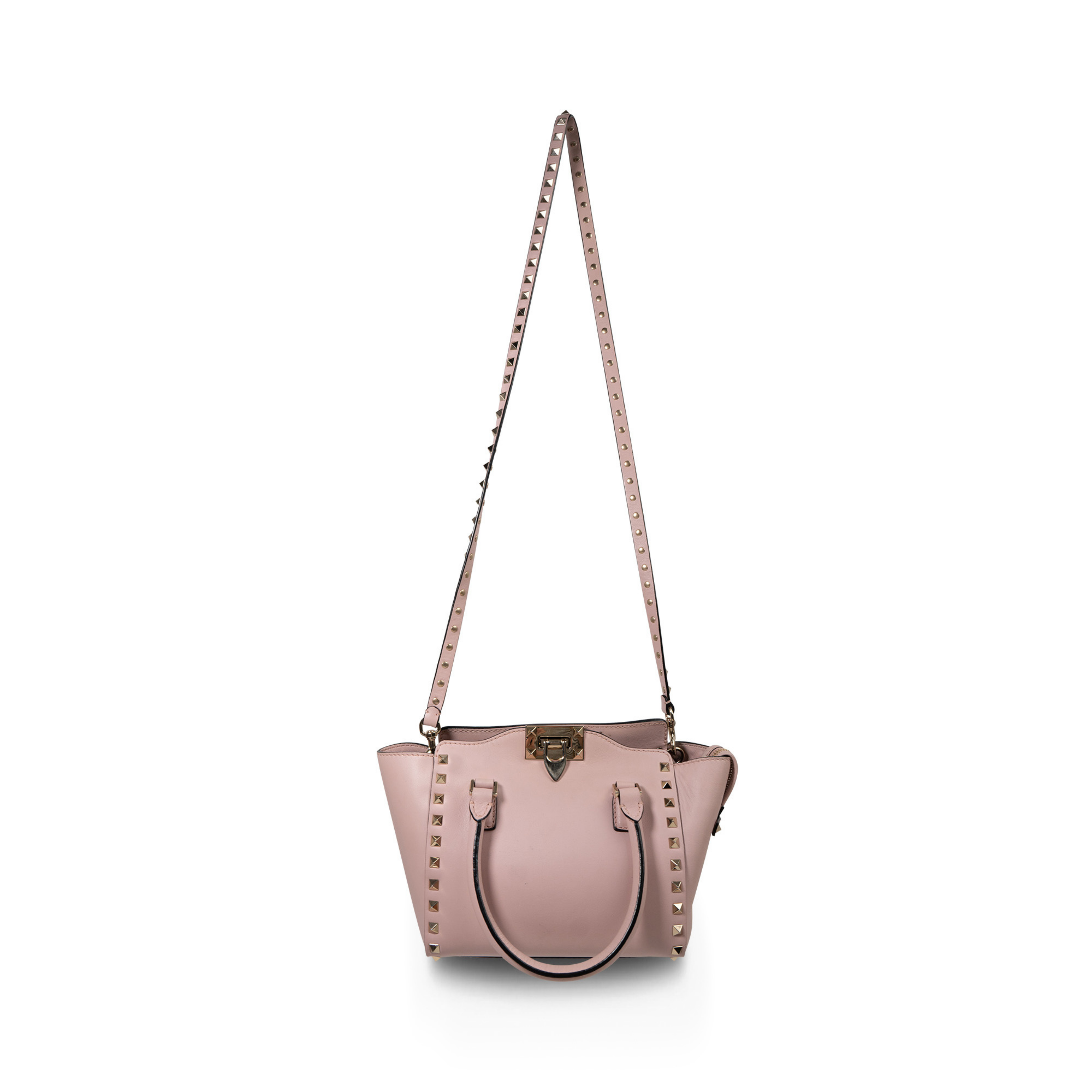 Valentino Garavani 'Rockstud Small Double Handle Tote' Bag