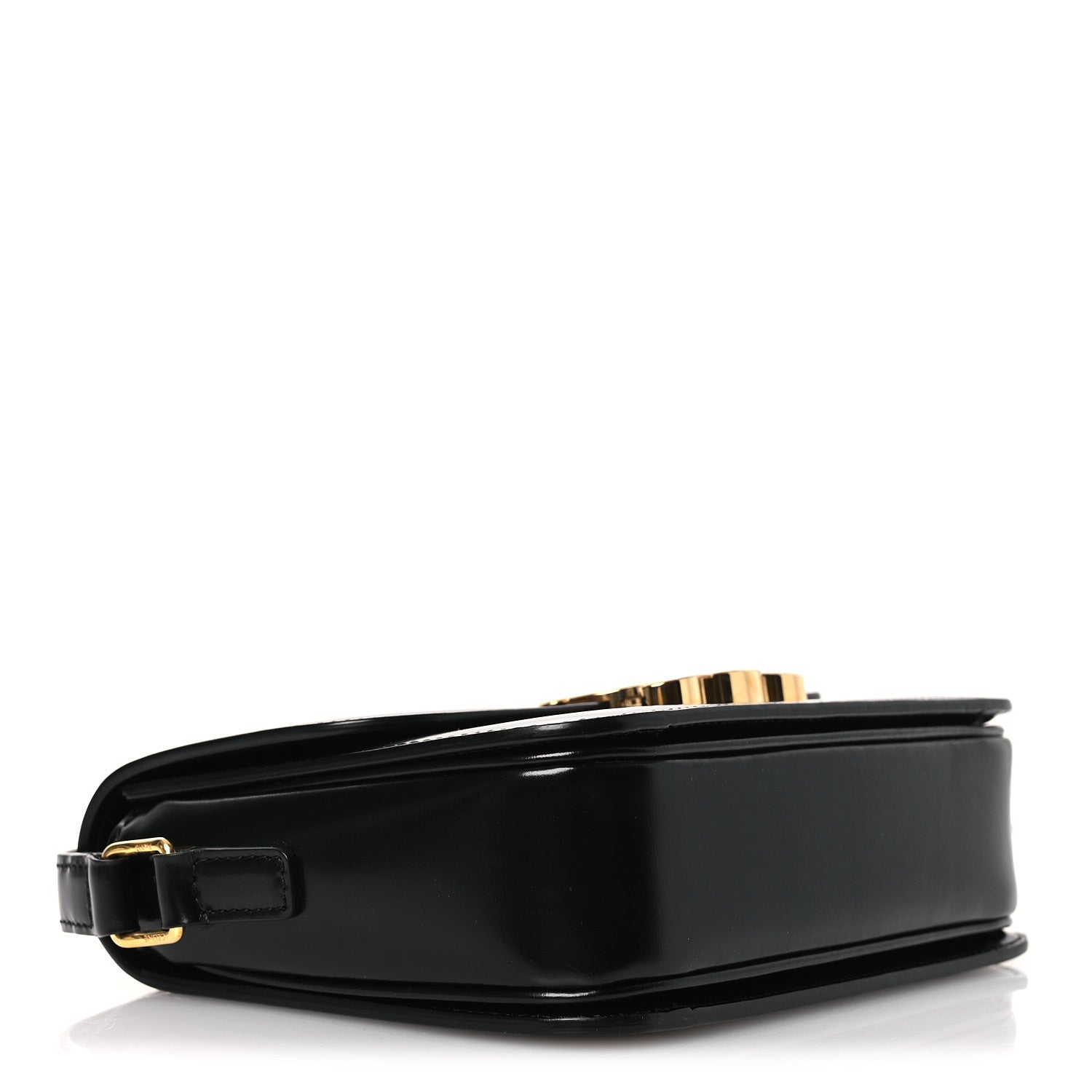 Shiny Calfskin Teen Triomphe Black